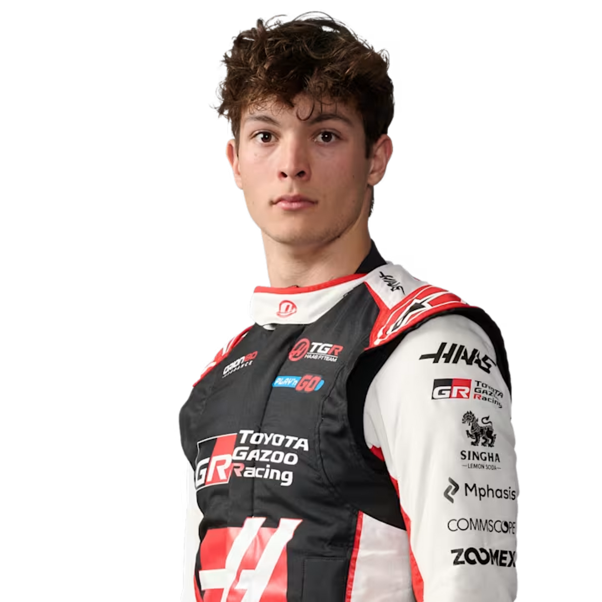 2026 Haas F1 Racing Suit – Oliver Bearman #87 | Custom Go Kart & Motorsport Suit