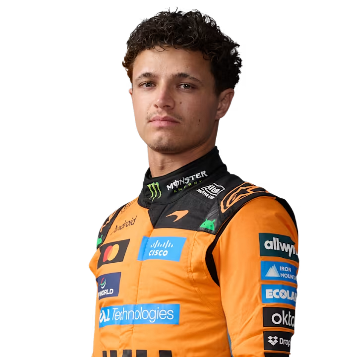 2026 McLaren F1 Racing Suit – Lando Norris #1 | Custom Go Kart & Motorsport Suit