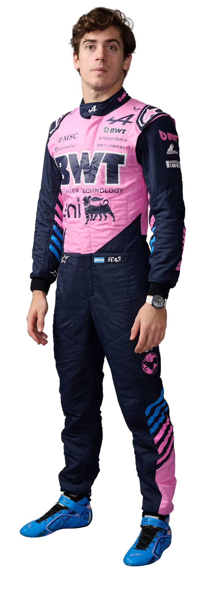 2026 Alpine F1 Racing Suit – Franco Colapinto #43 | Custom Go Kart & Motorsport Suit
