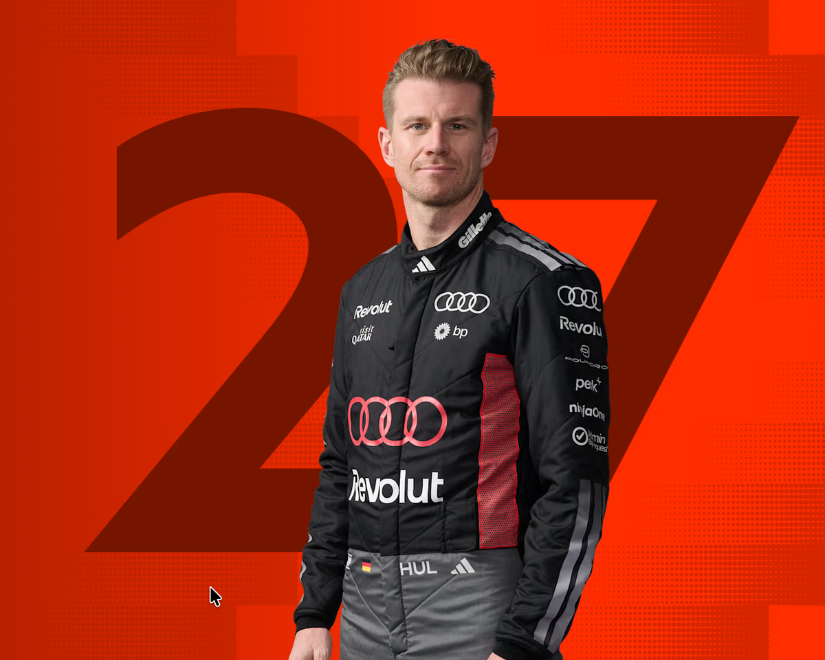2026 Audi F1 Racing Suit – Nico Hulkenberg #27 | Custom Go Kart & Motorsport Suit