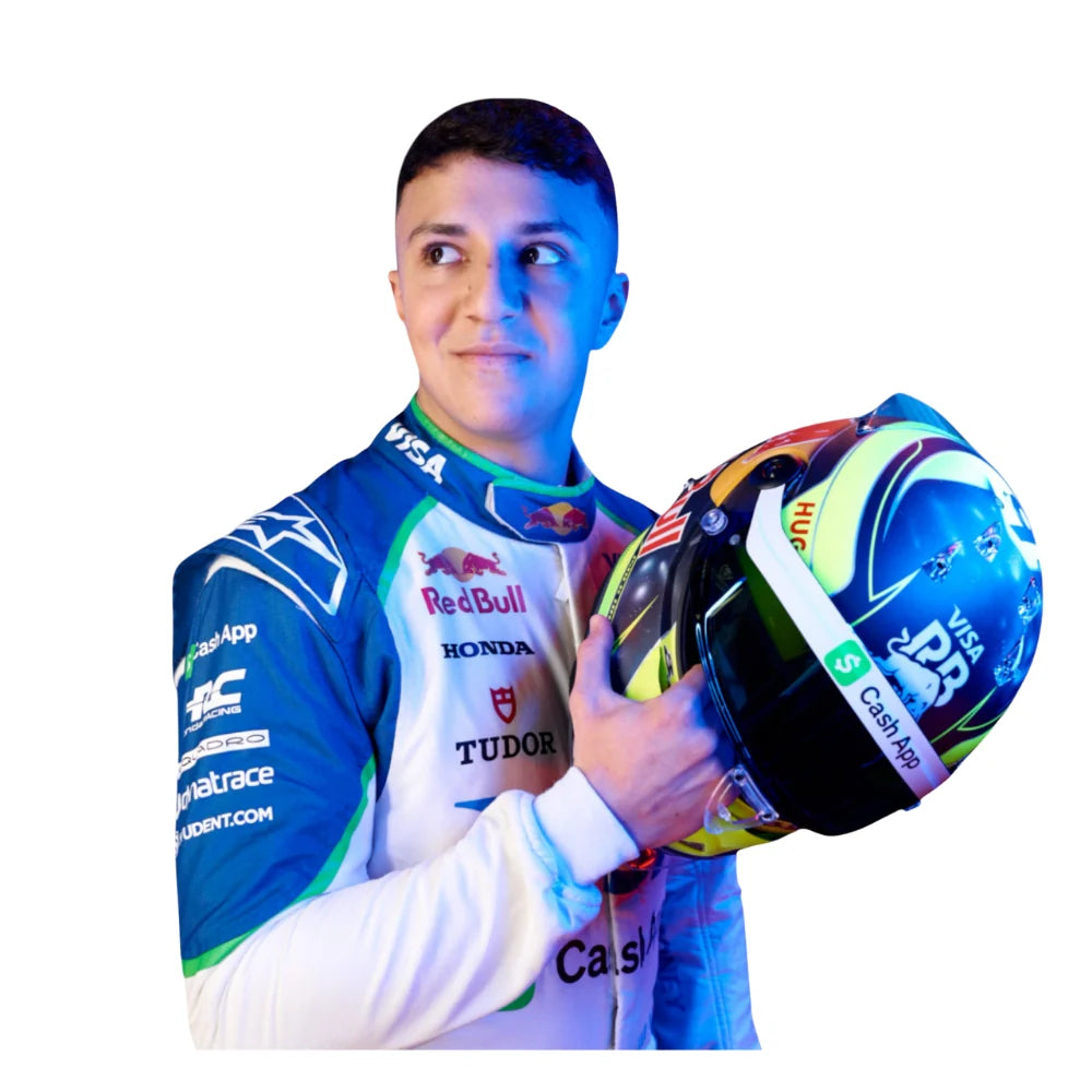 2025 Racing Bulls F1 Racing Suit – Isack Hadjar #6 | Custom Go Kart & Motorsport Suit