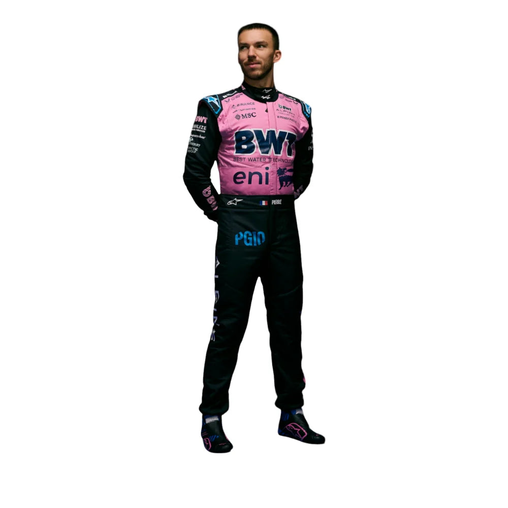 2025 Alpine F1 Racing Suit – Pierre Gasly #10 | Custom Go Kart & Motorsport Suit