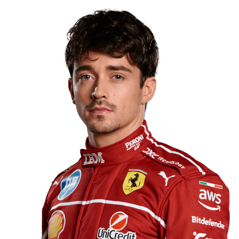 2025 Ferrari F1 Racing Suit – Charles Leclerc #16 | Custom Go Kart & Motorsport Suit
