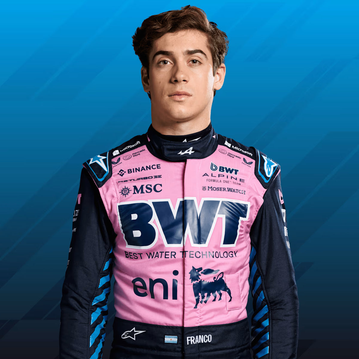 Franco Colapinto Kick Sauber 2025 Go Kart Racing Suit, CIK/FIA Level 2 Approved,Free Shipping, Premium Jumpsuit,Halloween  Gift