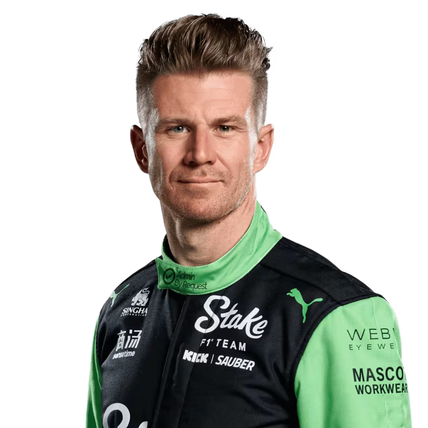 2025 Kick Sauber F1 Racing Suit – Nico Hulkenberg #27 | Custom Go Kart & Motorsport Suit