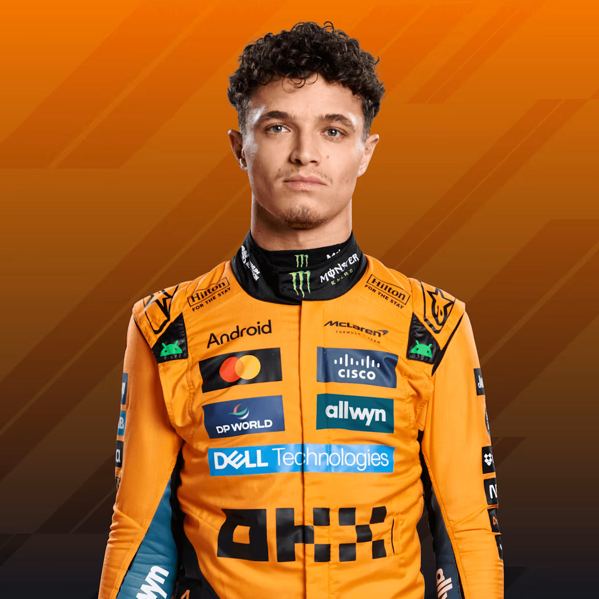 2025 McLaren F1 Racing Suit – Lando Norris #4 | Custom Go Kart & Motorsport Suit