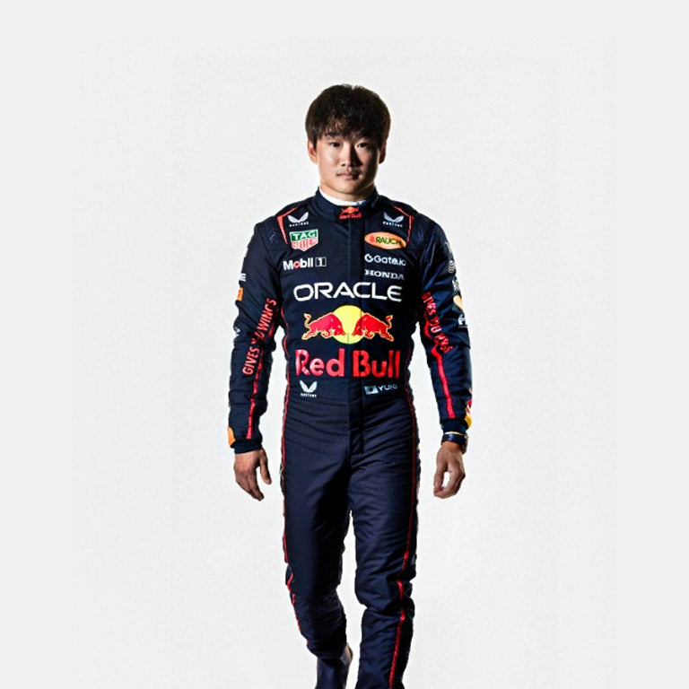 2025 Racing Bulls F1 Racing Suit – Yuki Tsunoda #22 | Custom Go Kart & Motorsport Suit