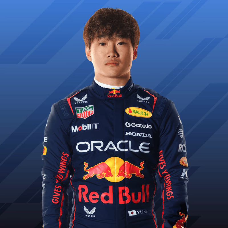 2025 Racing Bulls F1 Racing Suit – Yuki Tsunoda #22 | Custom Go Kart & Motorsport Suit