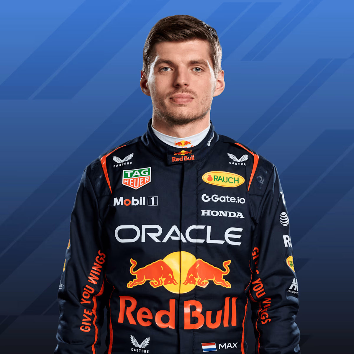 2025 Red Bull F1 Racing Suit – Max Verstappen #1 | Custom Go Kart & Motorsport Suit